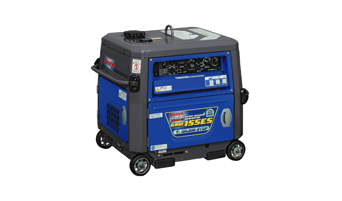 小型ガソリン溶接機　溶接棒2.0mm～4.0mm