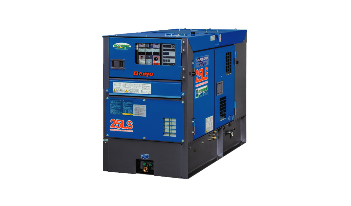 ディーゼル発電機　出力 25KVA～60KVA