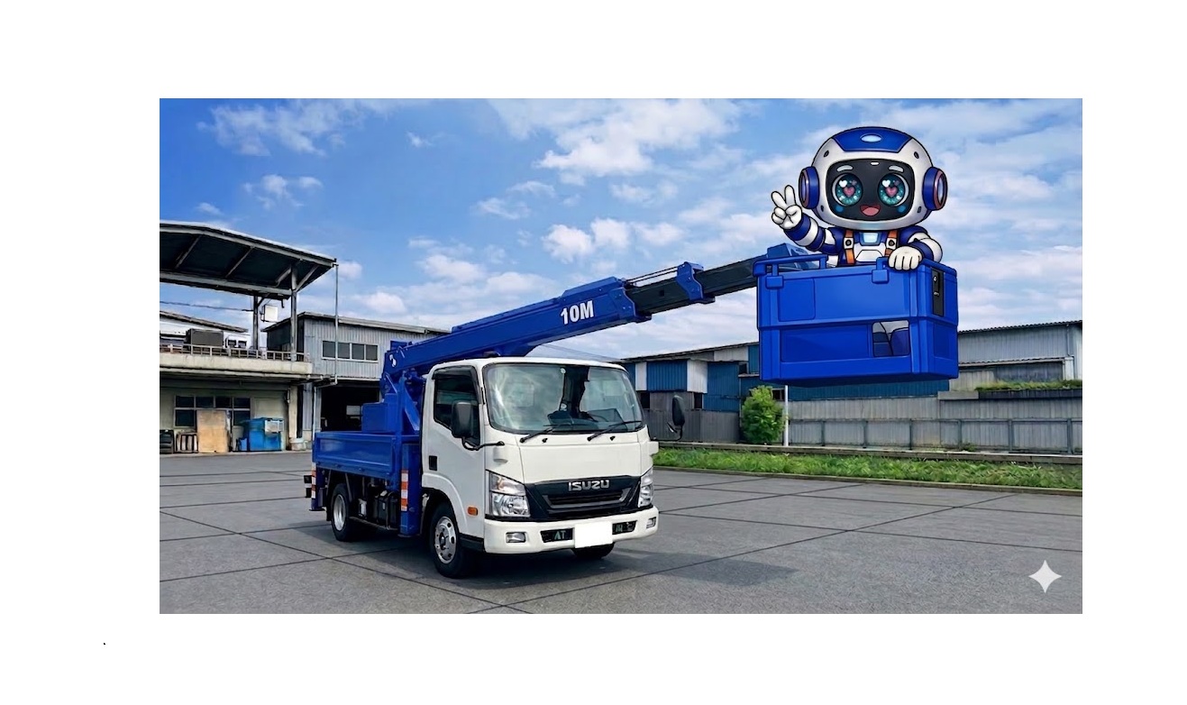 新しい高所作業車が仲間入りしました。